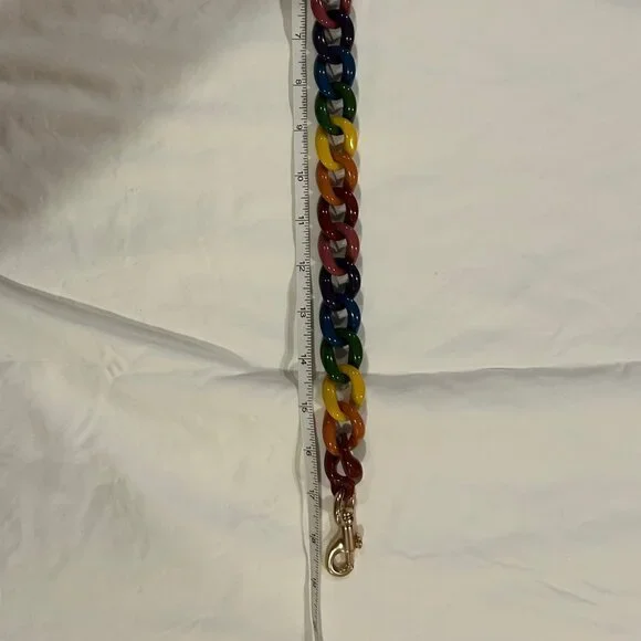 Coach STRAP ONLY - Rainbow Strap from a Charlotte Shoulder Bag--NWOT - Picture 3 of 4